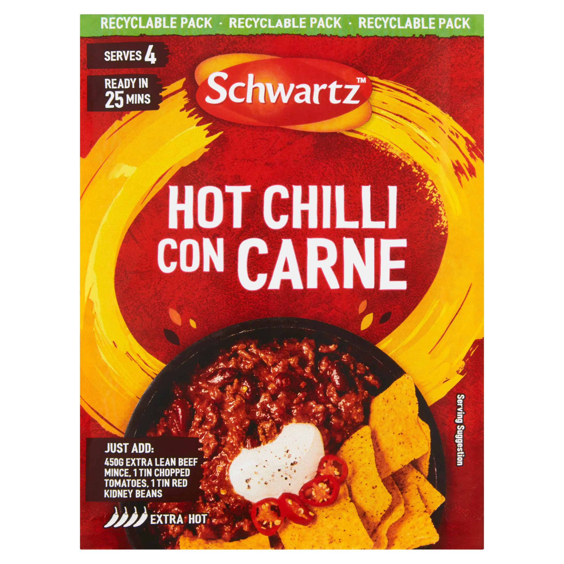Hot Chilli Con Carne Mix
