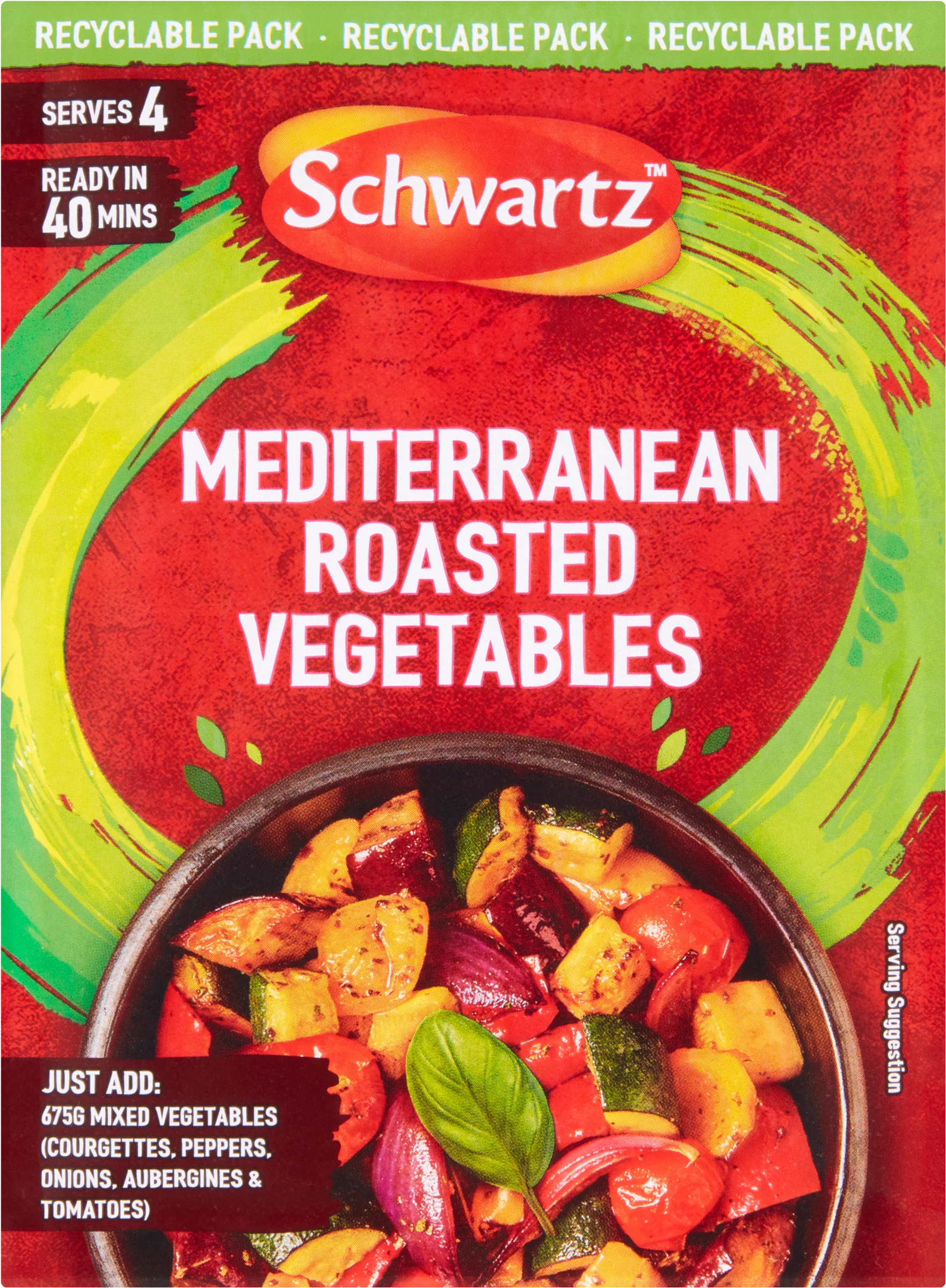 Mediterranean Roasted Vegetables