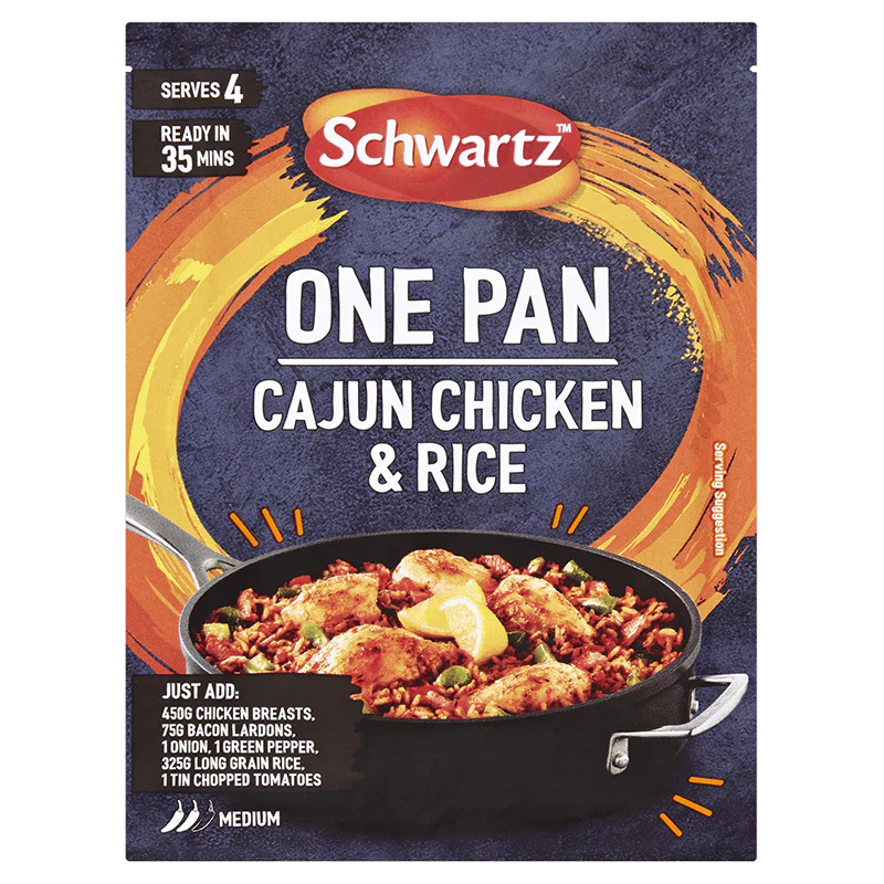 One Pan - Cajun Chicken & Rice