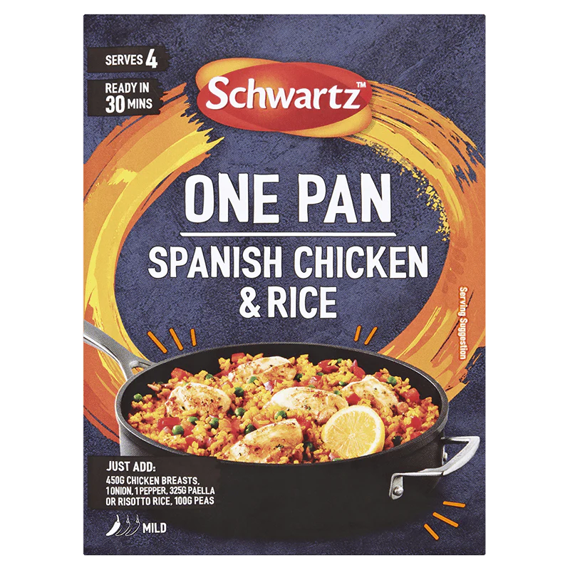 One Pan - Spanish Chicken & Rice